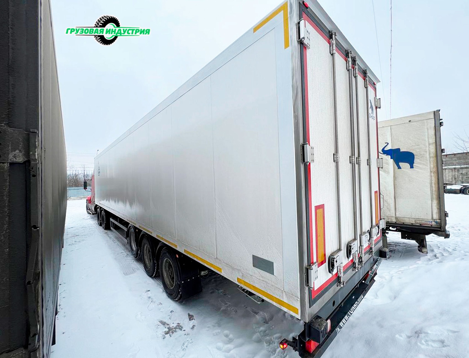 Отгрузка изотермического полуприцепа Тонар R3-13 в г. Москва