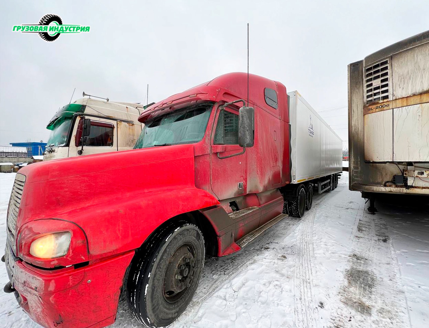 Отгрузка изотермического полуприцепа Тонар R3-13 в г. Москва